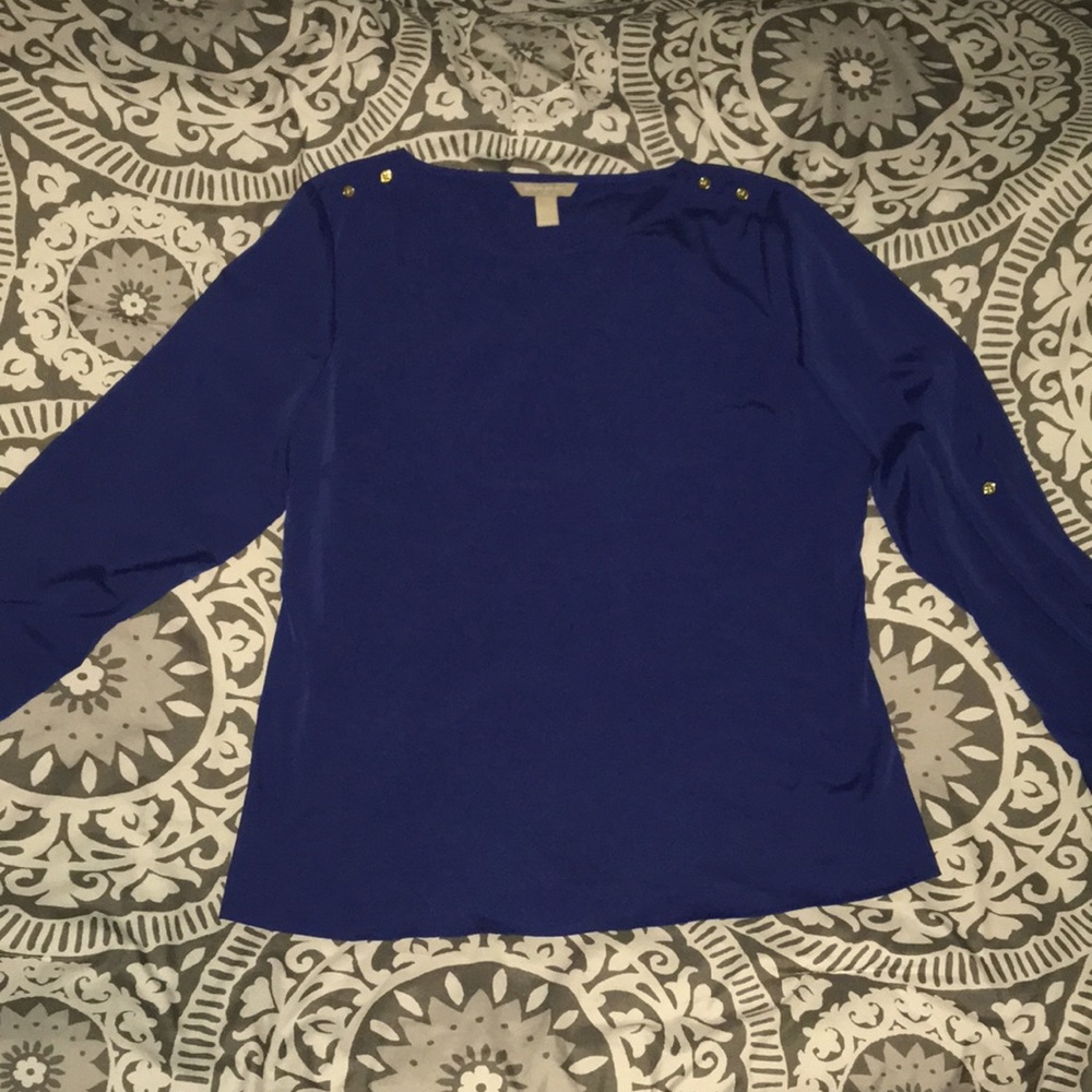 Banana Republic Blue Dress Shirt Size Large